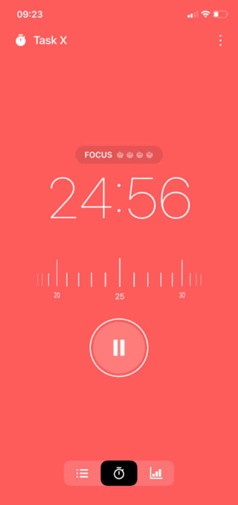 focus keeper pomodoro timer